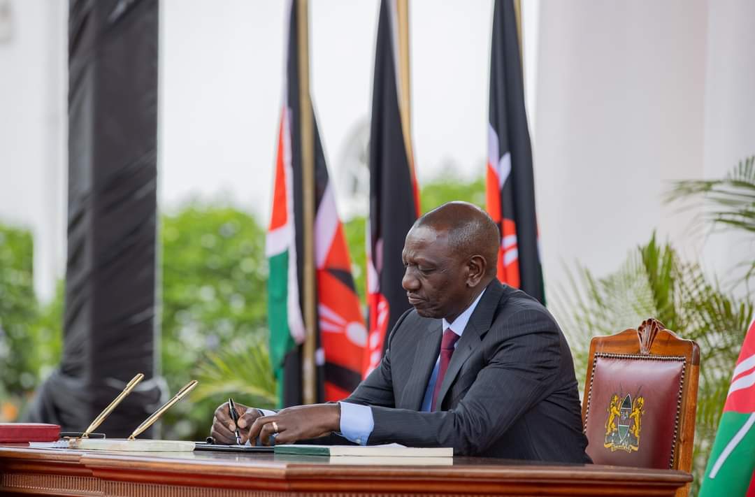 File image of President William Ruto.